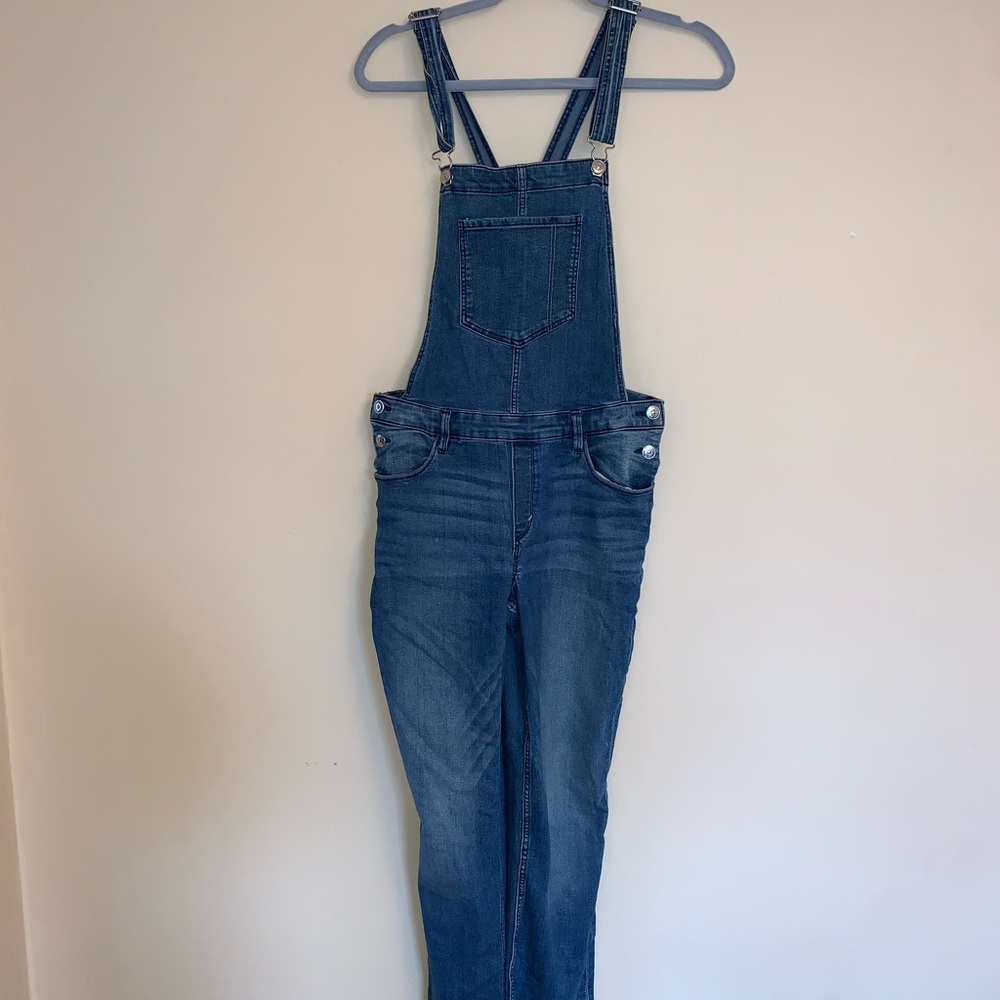 Denim overalls